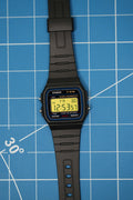 "Yellow Pulse" Casio F-91W