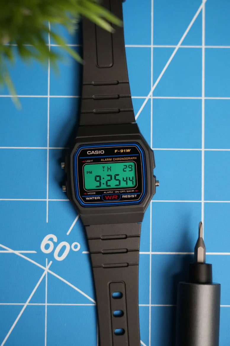"Matrix Green" Casio F-91W